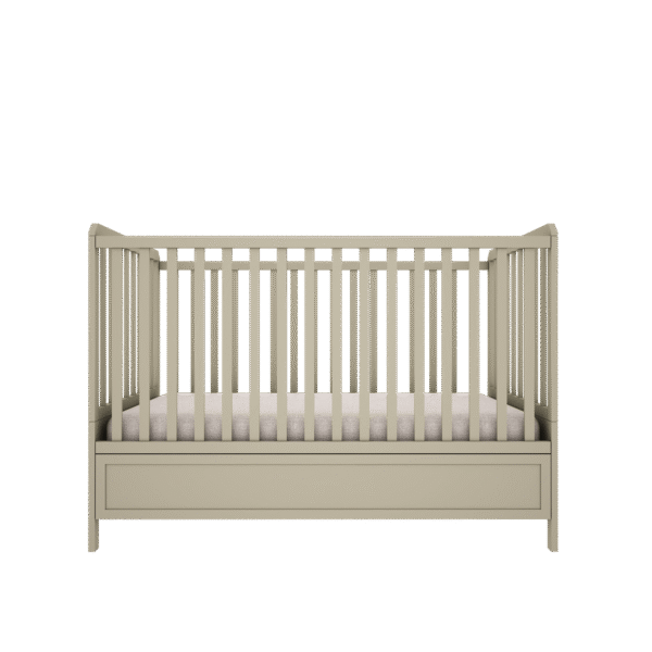 Vintage beebivoodi 70 x 140 cm eucalyptus